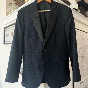 J. Ferrar Navy Camp Tux Jacket